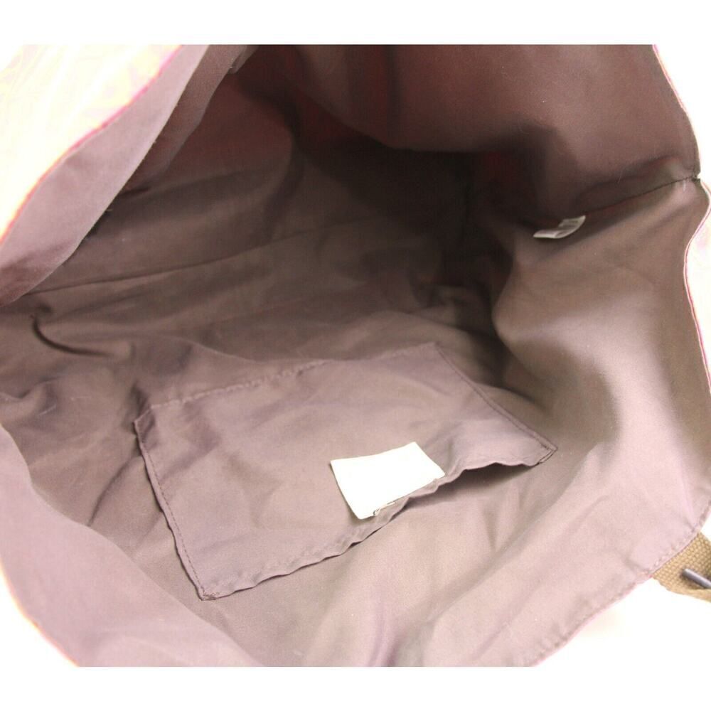 LARGE Sigrid Olsen COATED PINK COTTON BLEND SHOULDER BAG HANDBAG TOTE CARRY ON - Picture 8 of 14